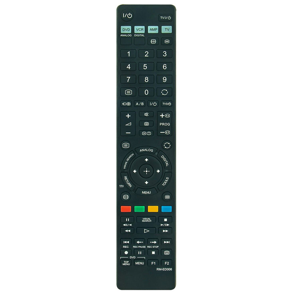 RM-ED006 Remote Control Replacement for Sony TV KDL-40X2000