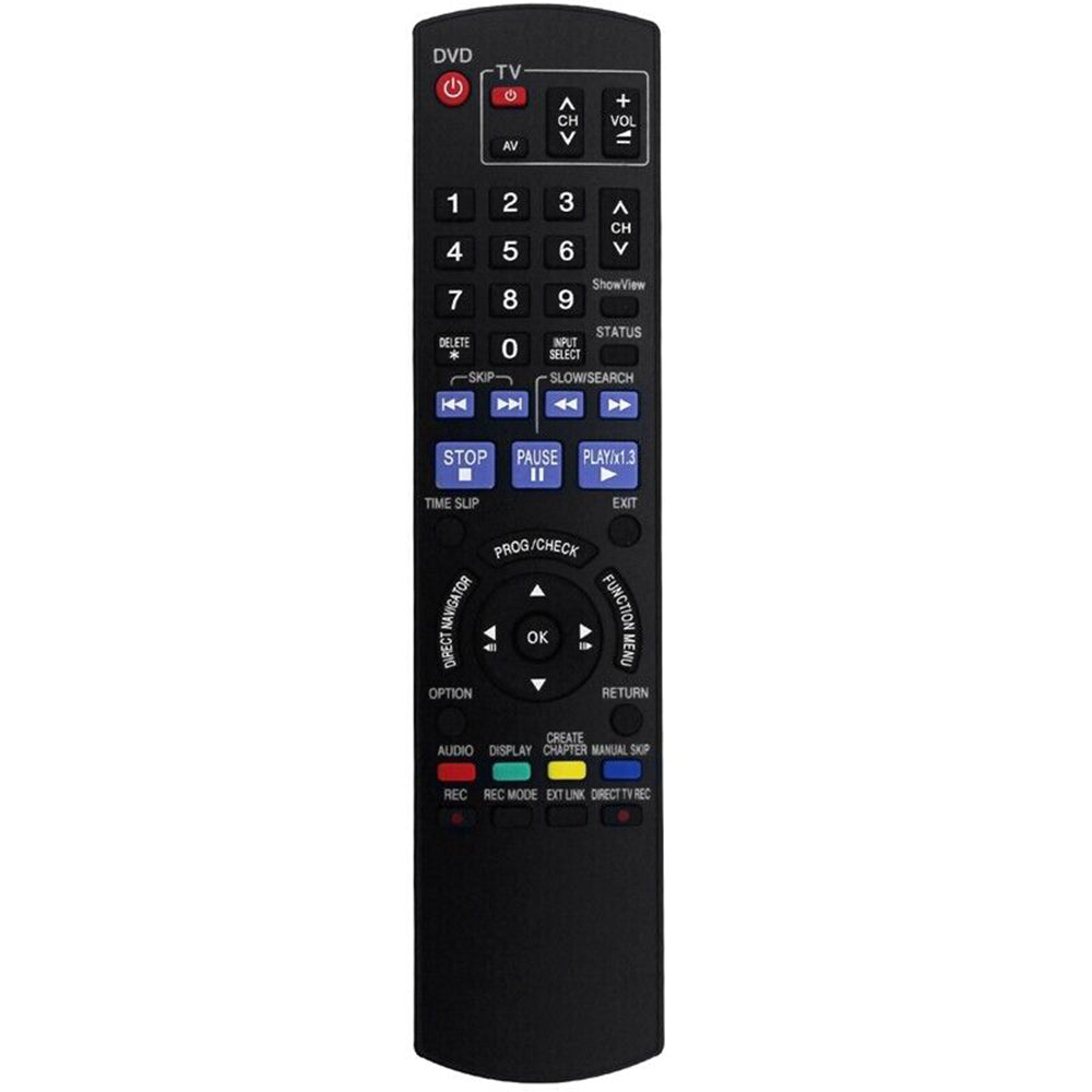 N2QAYB000236 Remote Control Replacement for Panasonic DVD Recorder DMR-EX85