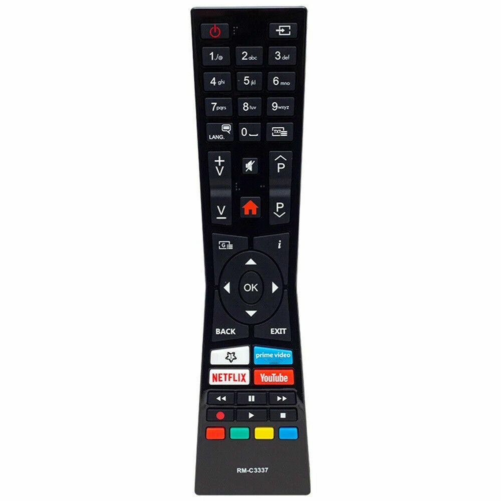 RM-C3337 Remote Control Replacement for JVC LCD LED TV LT-32VH52M