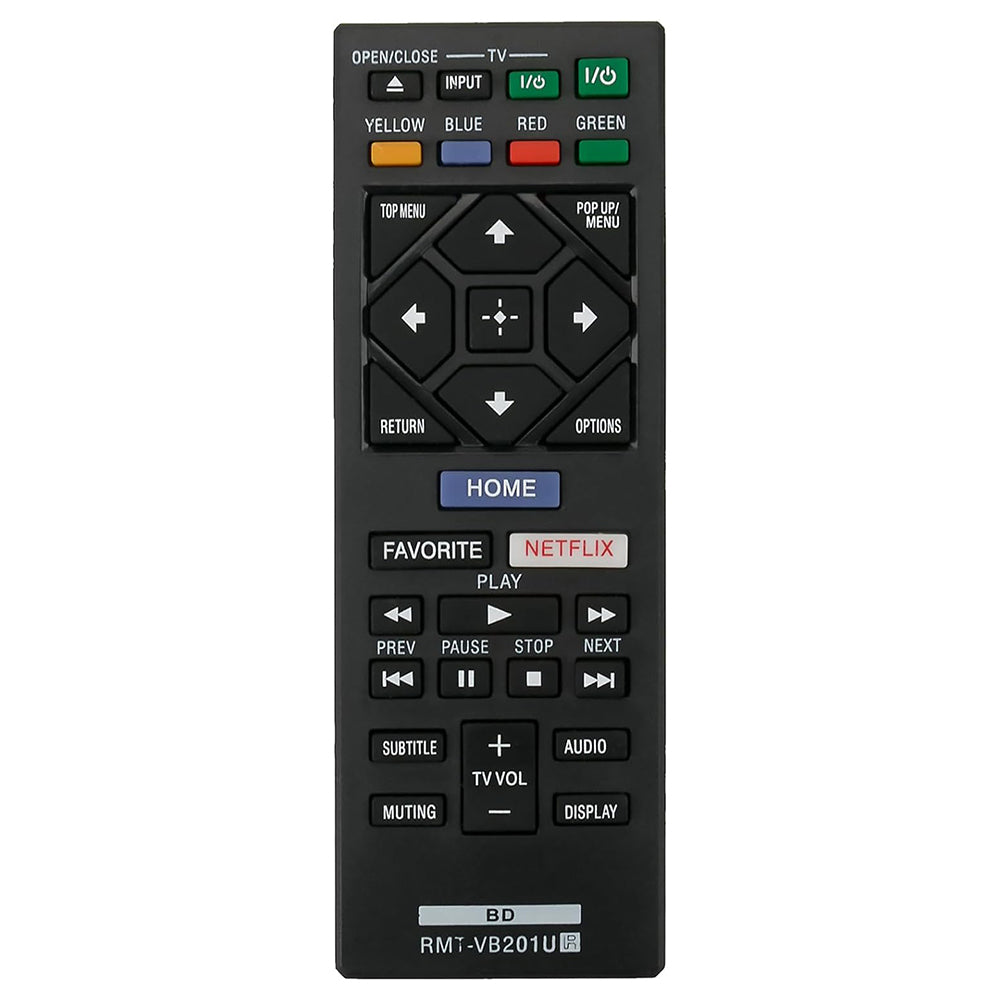 RMT-VB201U RMT-VB100U Remote Control Replacement for Sony Blu-Ray BD DVD Player