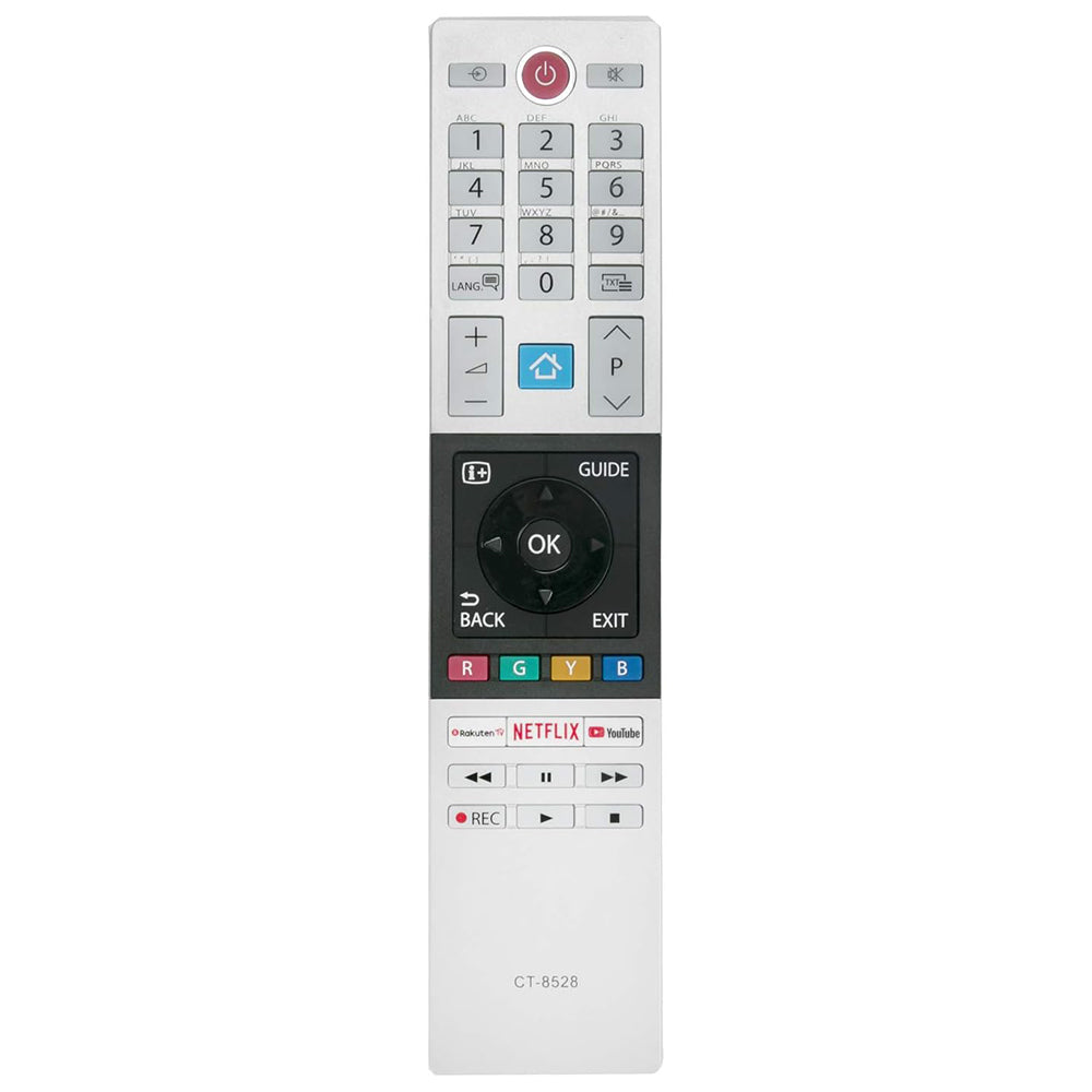 CT-8528 Remote Control Replacement for Toshiba 4K UHD HDR TV 24D2863DB