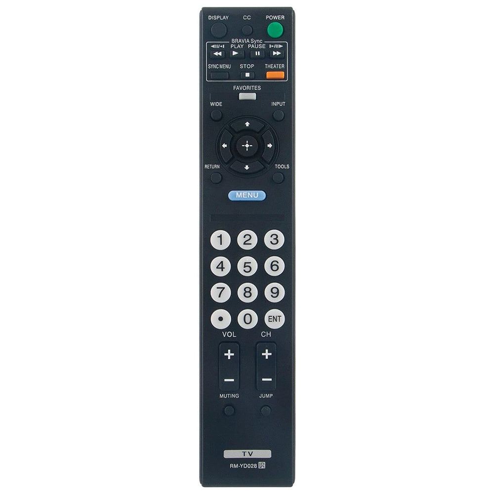 RM-YD028 Remote Control Replacement for Sony Bravia TV KDL-26L5000 KDL-40S504