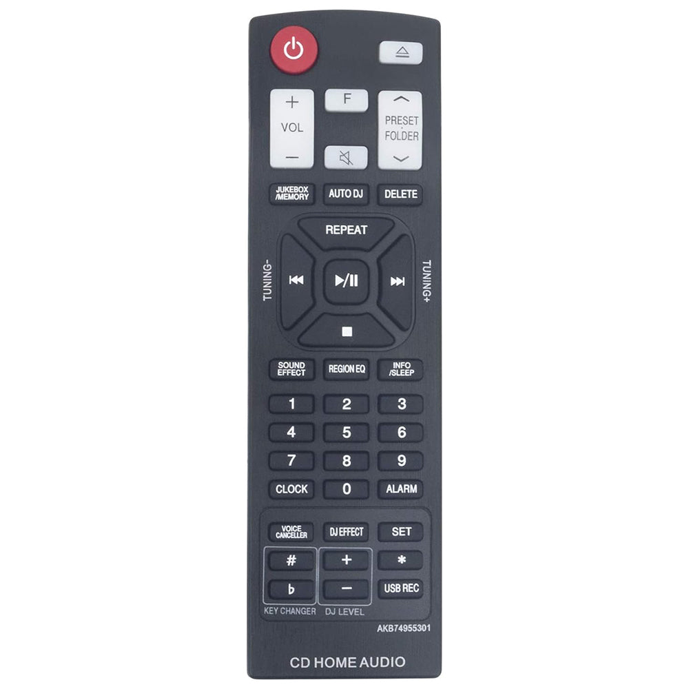 AKB74955301 Remote Control Replacement for LG Home Audio System CM8460