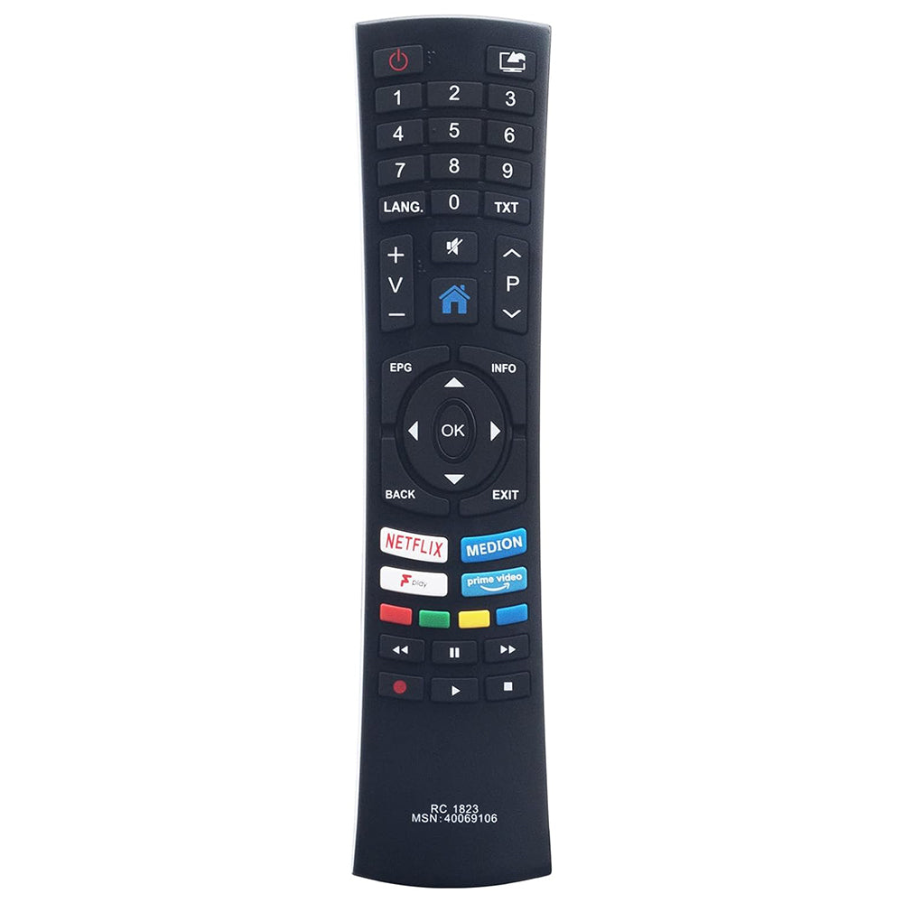 RC1823 Remote Control Replacement for Medion TV MSN40069106 40069106