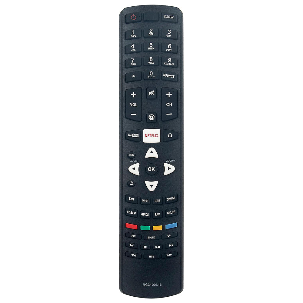 RC3100L16 Remote Control Replacement for TCL TV RC3100R02 RC3100L10 RC3000L07