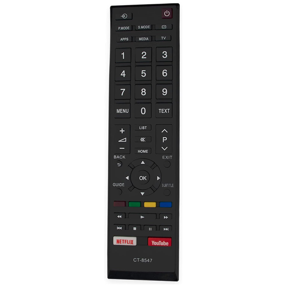 CT-8547 Remote Control Replacement for Toshiba LED TV 43U5965 50U5965