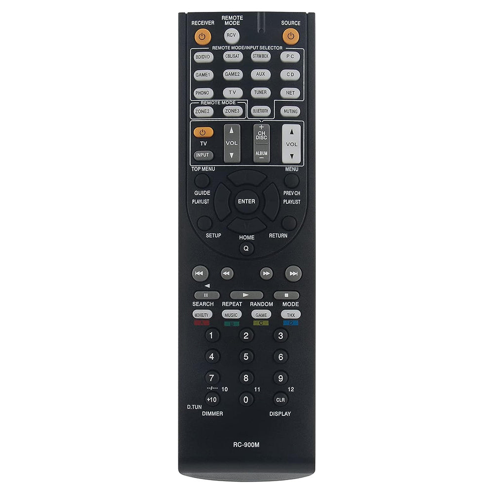 RC-900M Remote Control Replacement for Onkyo Receiver TX-RZ900