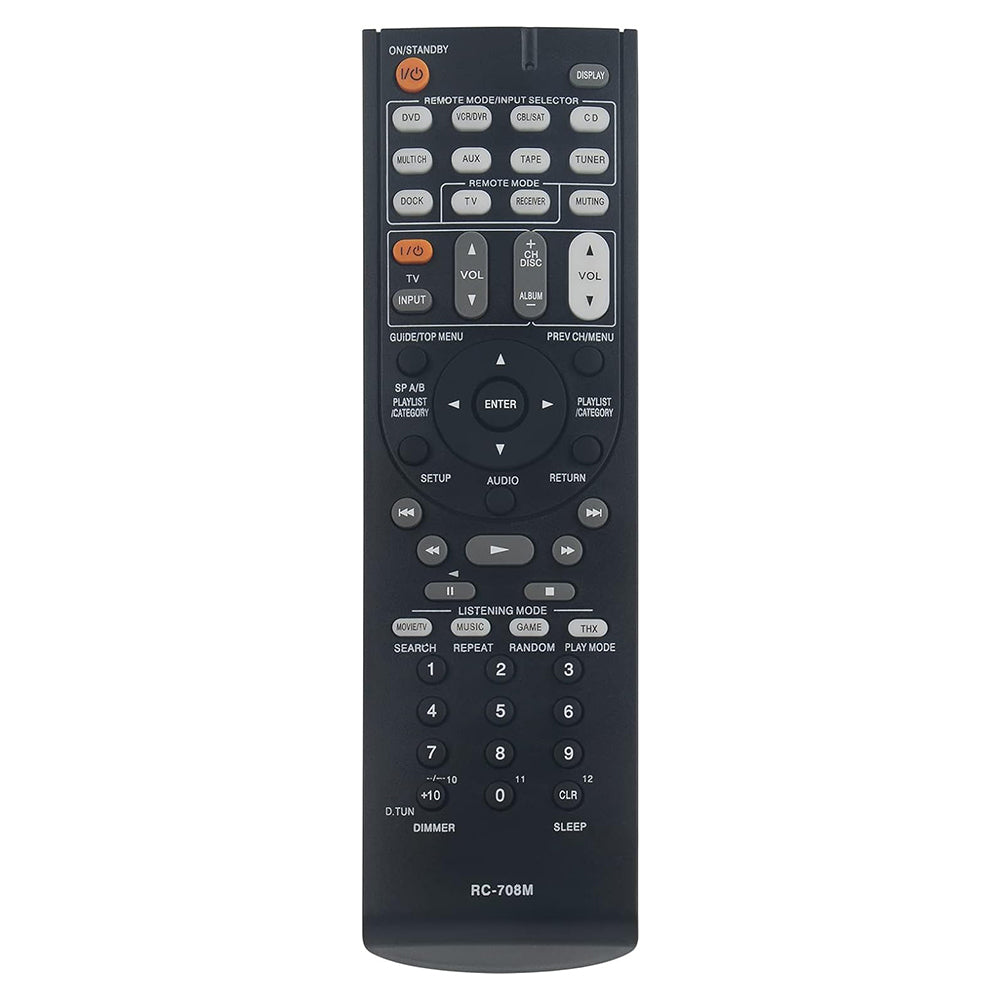 RC-708M Remote Control Replacement for Onkyo AV Receiver SKC-960C HT-R960