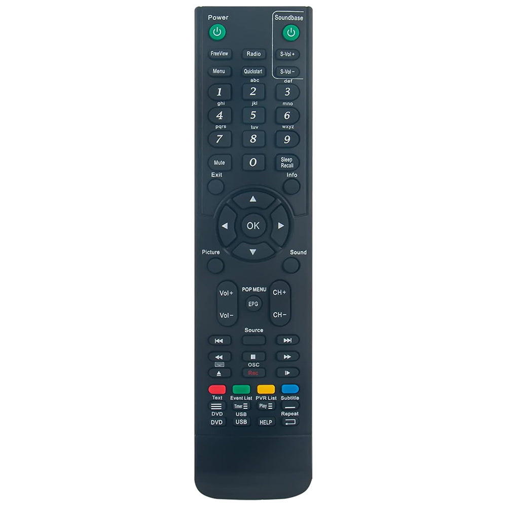 RCC004 Remote Control Replacement for Cello DVD TV 37115F C2420S