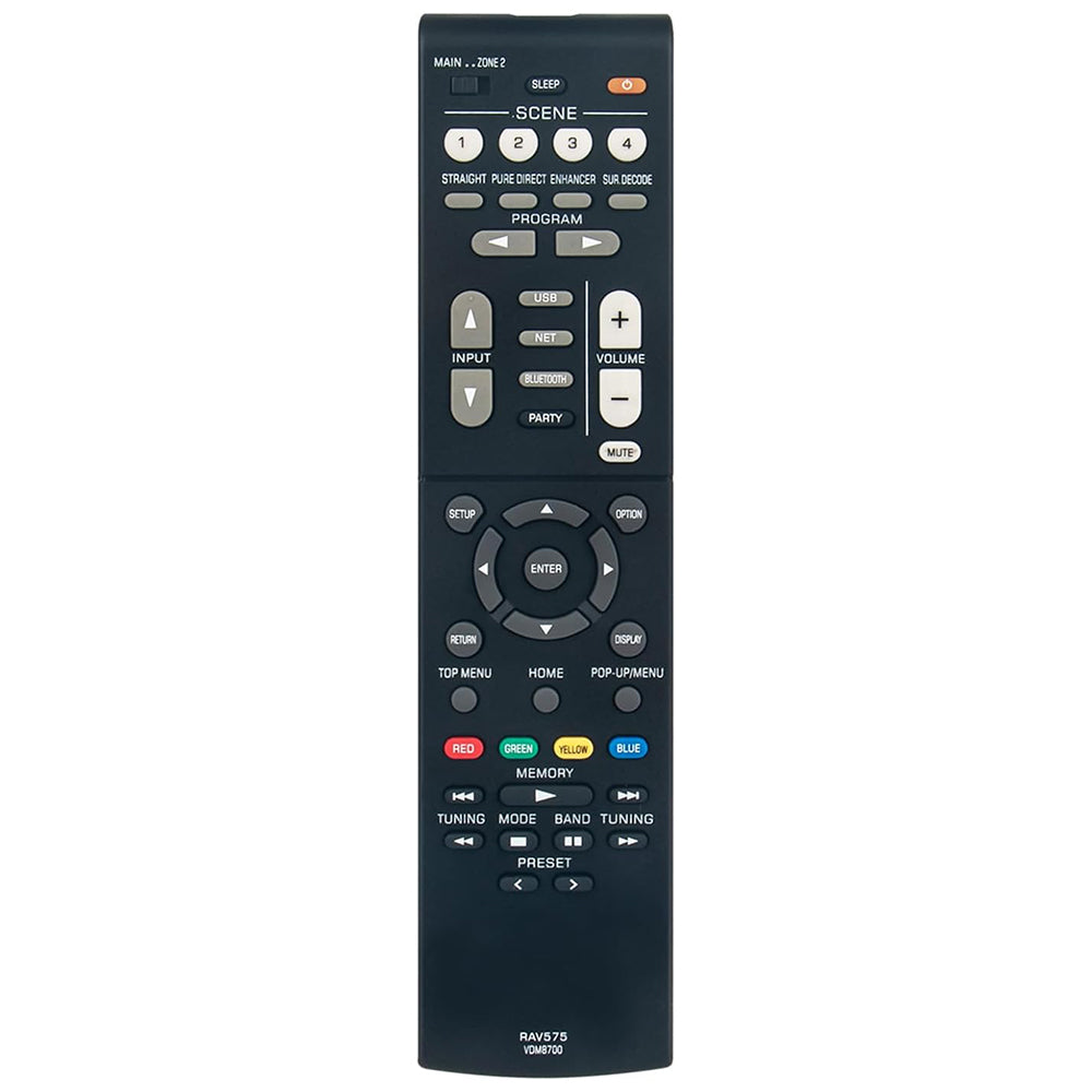 RAV575 VDM8700 Remote Control Replacement for Yamaha AV Receiver RXV6A TSR-700