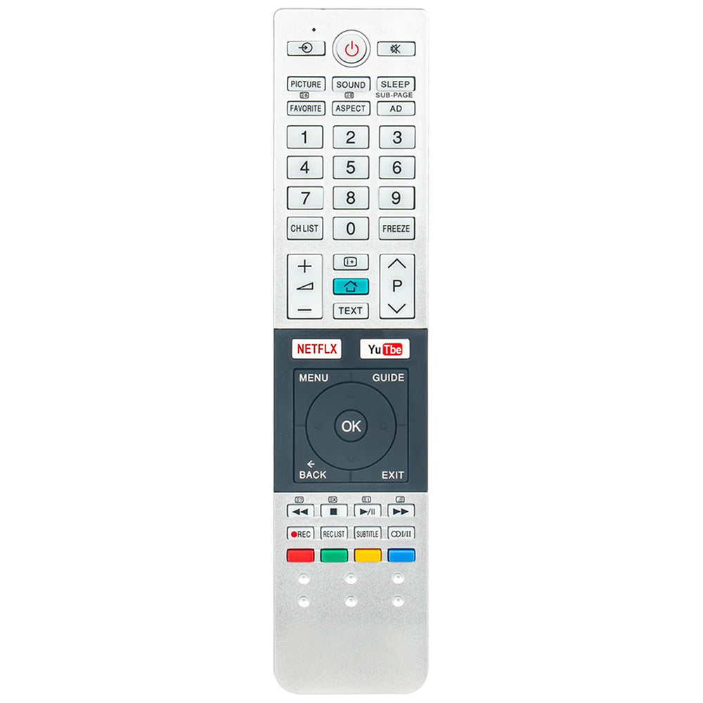 CT-8522 Remote Control Replacement for Toshiba LCD TV 32L4750A 49L4750A