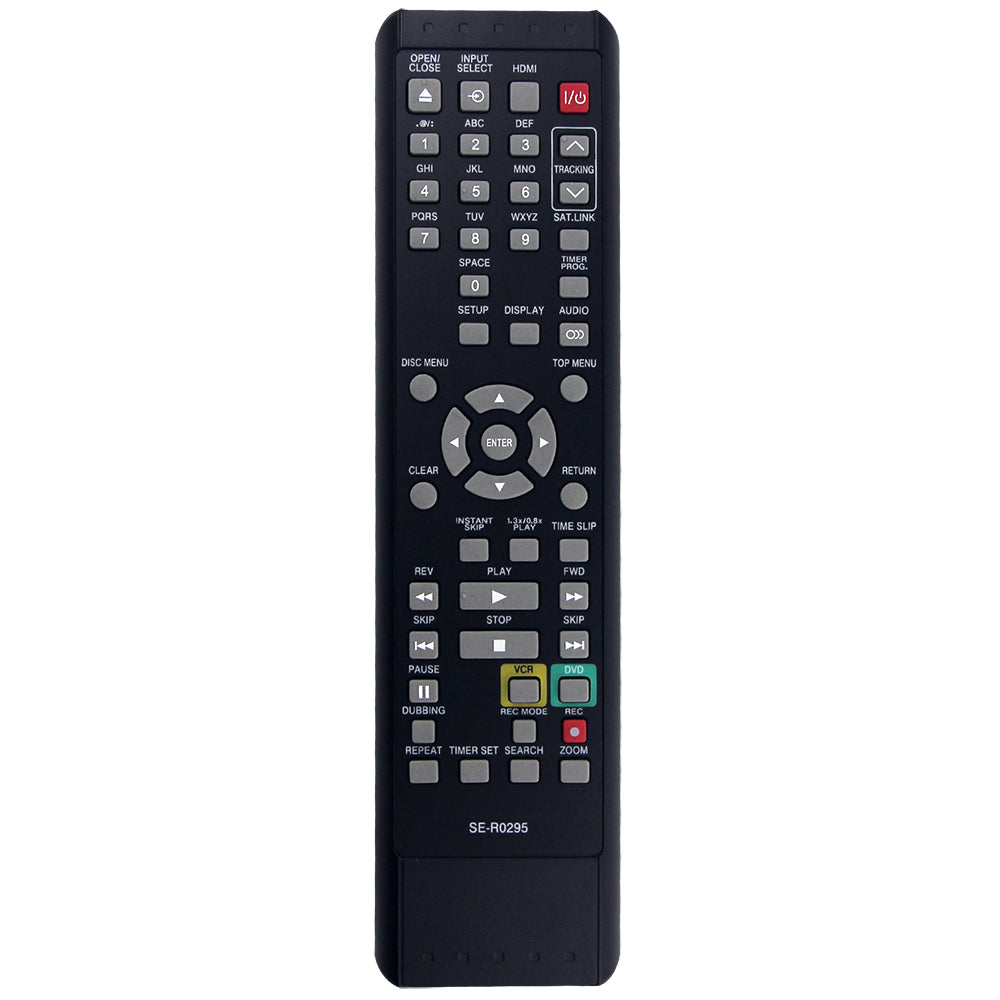 SE-R0295 Remote Control Replacement for Toshiba DVD VCR DKVR20U